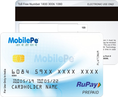 MobilePe Debit Card